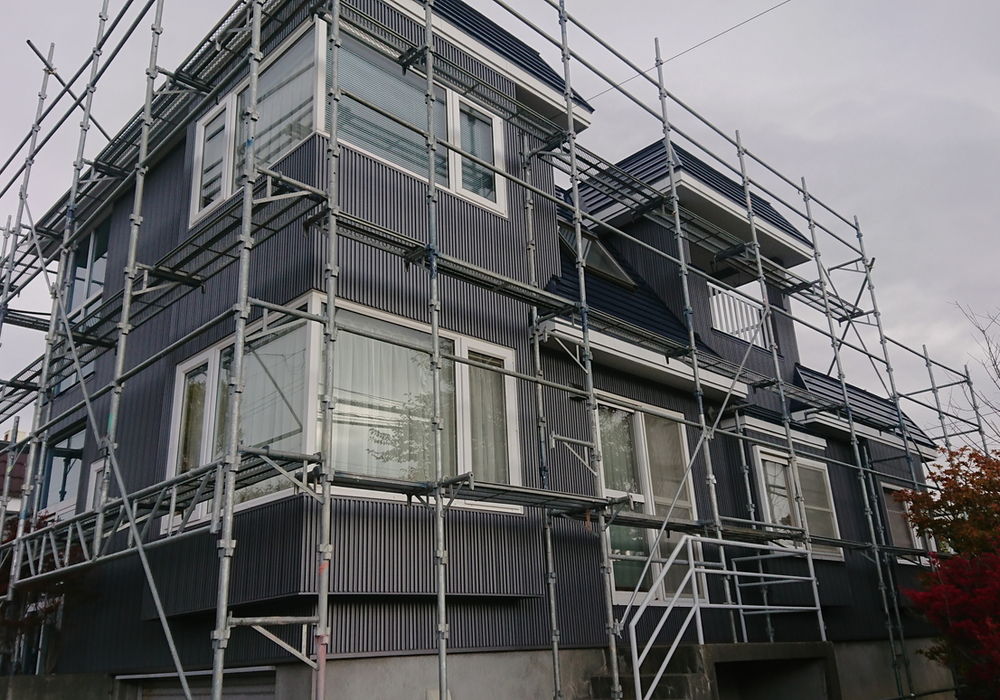 屯田Ａ様邸　外壁増し貼り工事