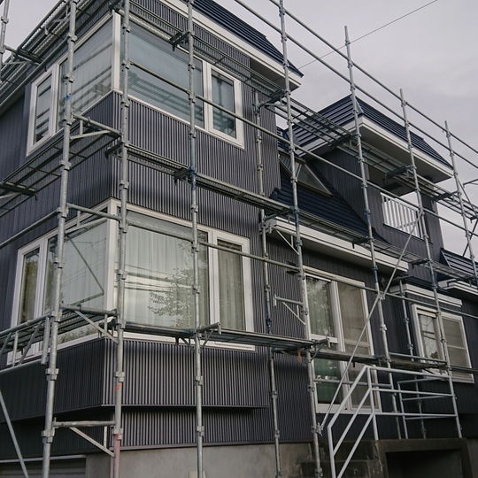 屯田Ａ様邸　外壁増し貼り工事