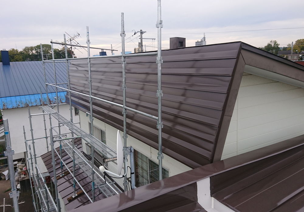 当別町Ｈ様邸　増し葺き工事