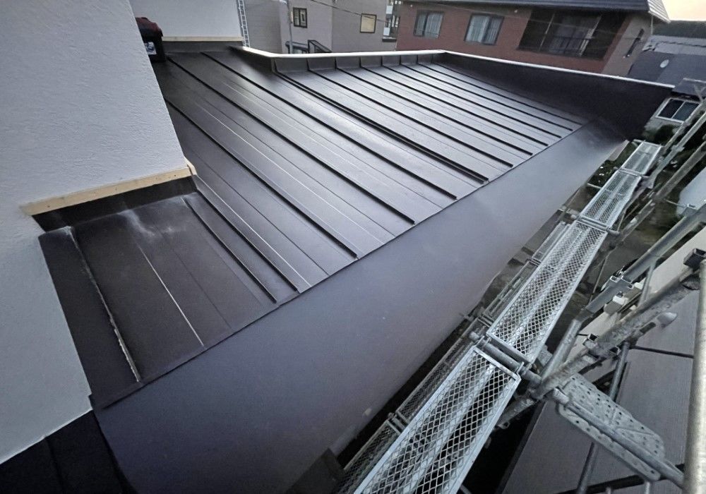 篠路Ａ様邸　屋根葺き替え工事