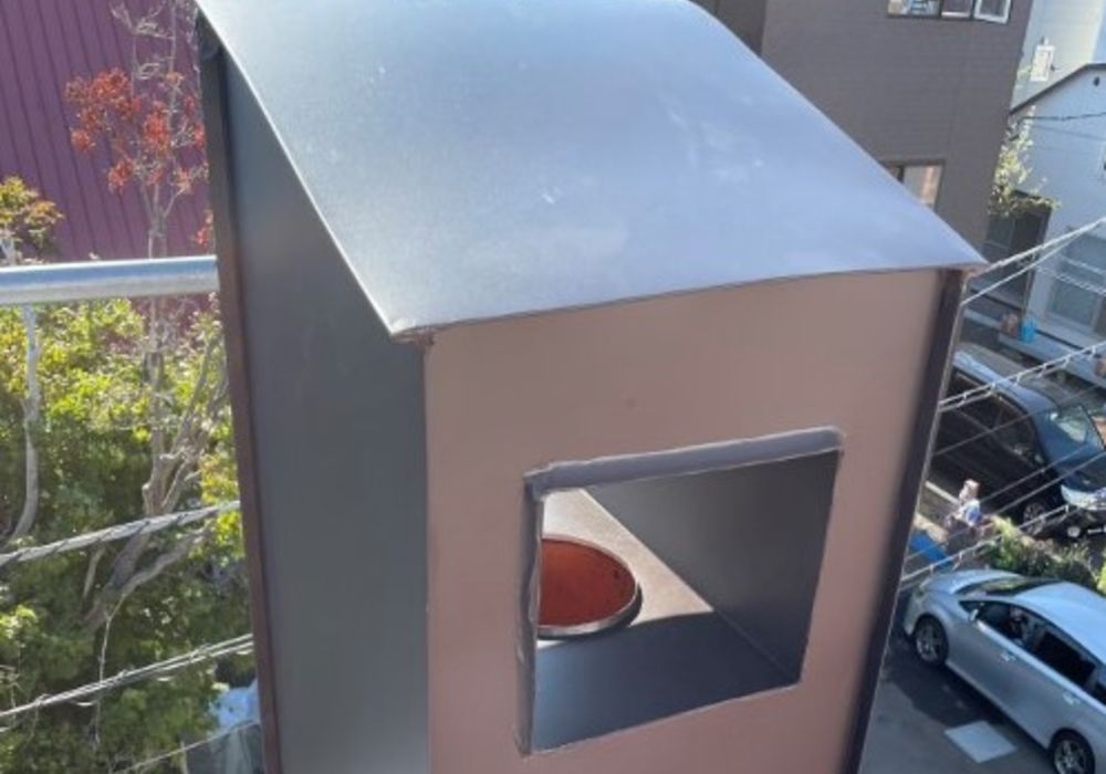 東区S様邸　煙突鈑金工事